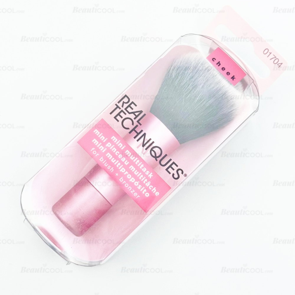 Real Techniques Mini Multitask Brush, Real Techniques Mini Multitask Brush รีวิว , บบลัชออน, บรอนเซอร์, ไฮไลท์ ,แป้ง , แปรง Real Techniques